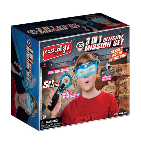 EASTCOLIGHT - ENS MISSION DETECTIVE 3 EN 1