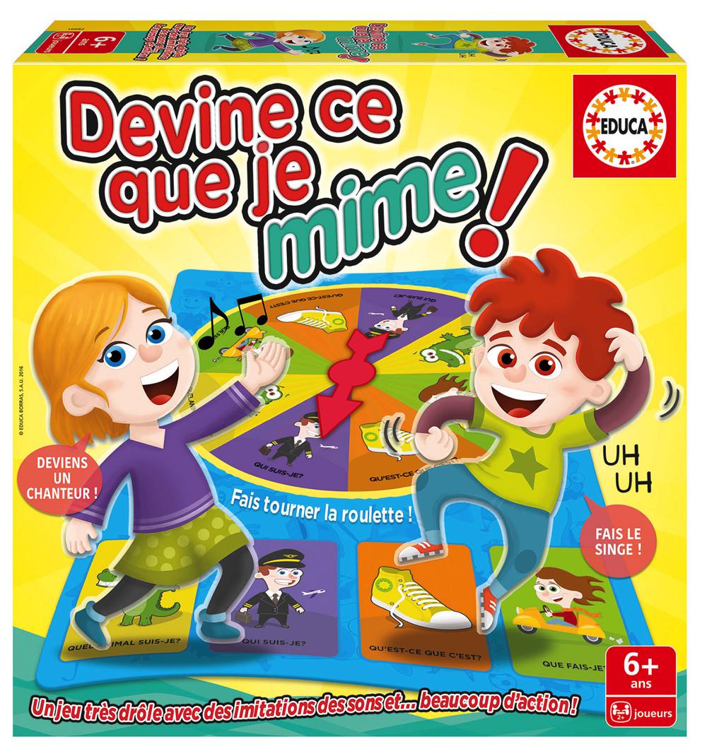 EDUCA - DEVINE CE QUE JE MIME