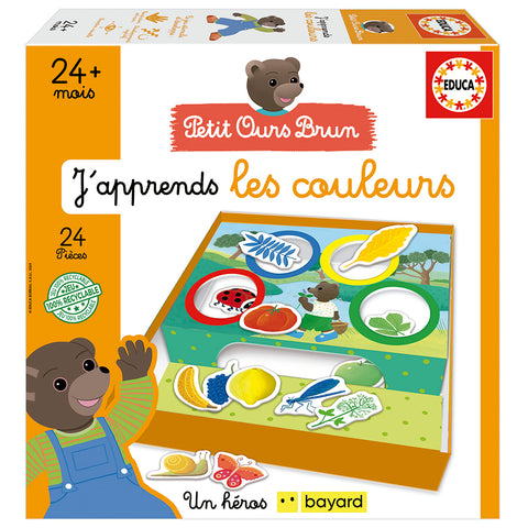 EDUCA - J'APPREND LES COULEURS PETIT OURS