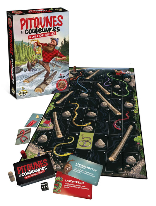 JEU PITOUNES ET COULEUVRES