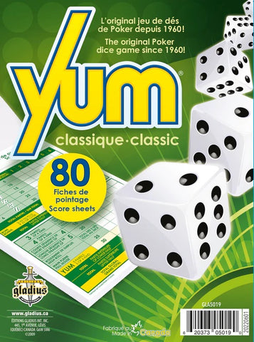 YUM  - FICHE POINTAGE 80F