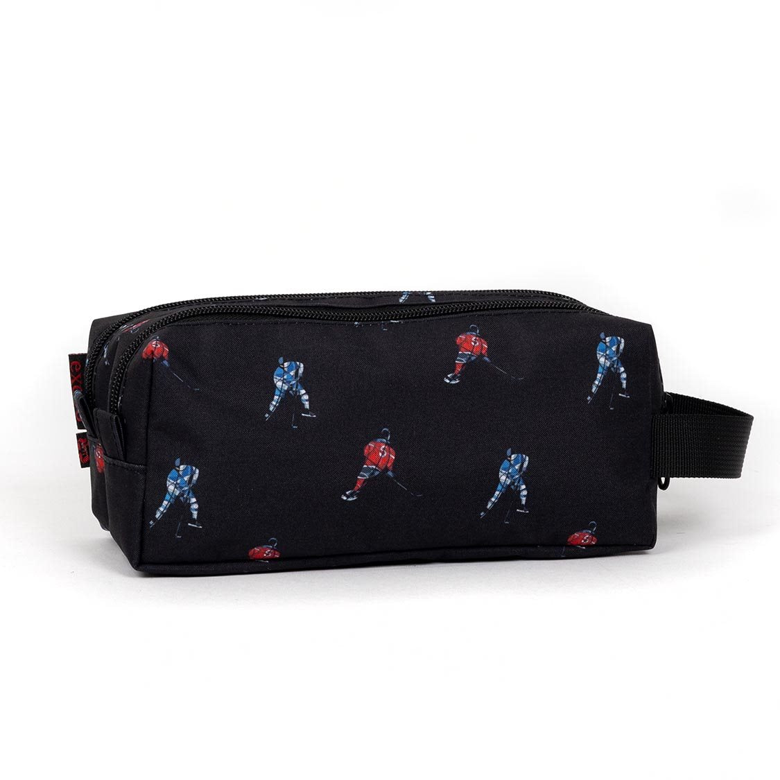 SCOLAIRE SAC & ACCESSOIRE -  ETUI CRAYON EXECO 2COMP POIGNE HOCKEY