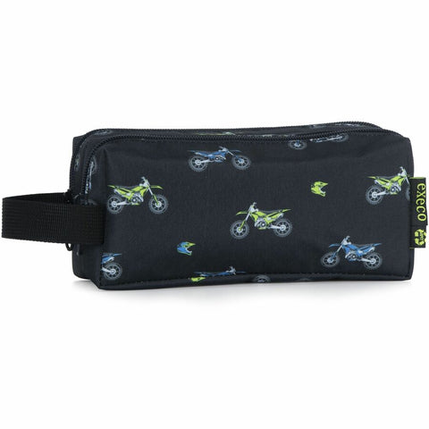 SCOLAIRE SAC & ACCESSOIRE - ETUI CRAYON EXECO 2COMP POIGNE MOTO