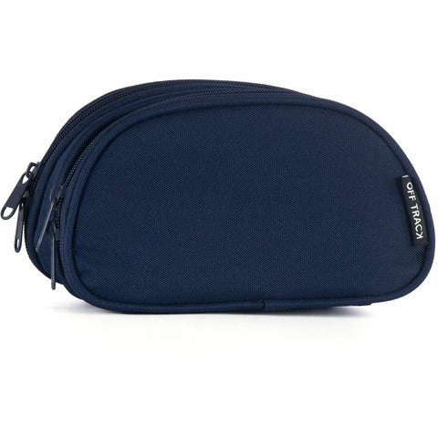 SCOLAIRE SAC & ACCESSOIRES - ETUI CRAYON OFF TRACK 2COMP MARINE