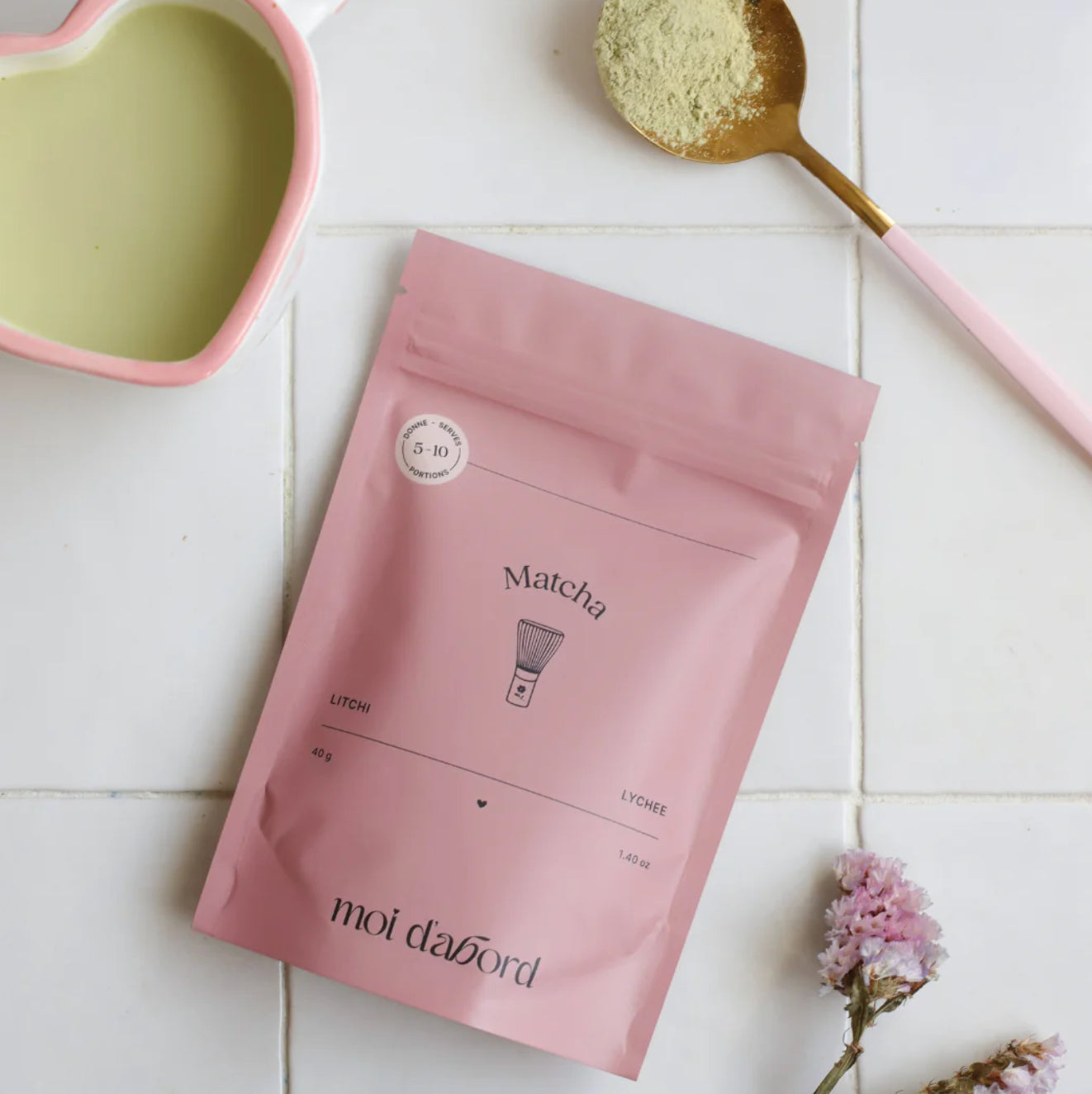 THE MATCHA -  LITCHI 40G