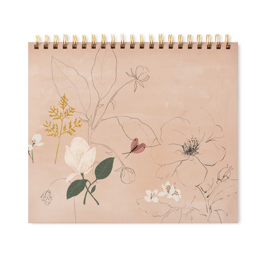 CARNET DE CROQUIS 11 X 9.5" MG BOTANICA