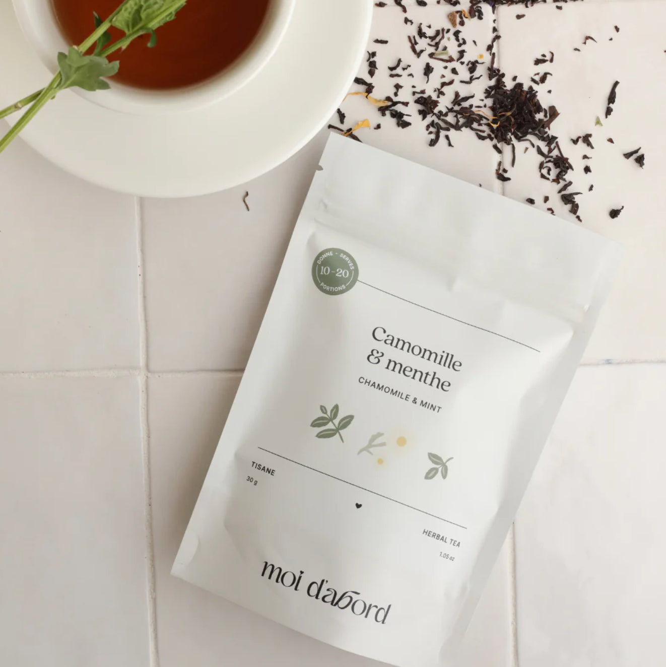 TISANE - CAMOMILLE & MENTHE 30G