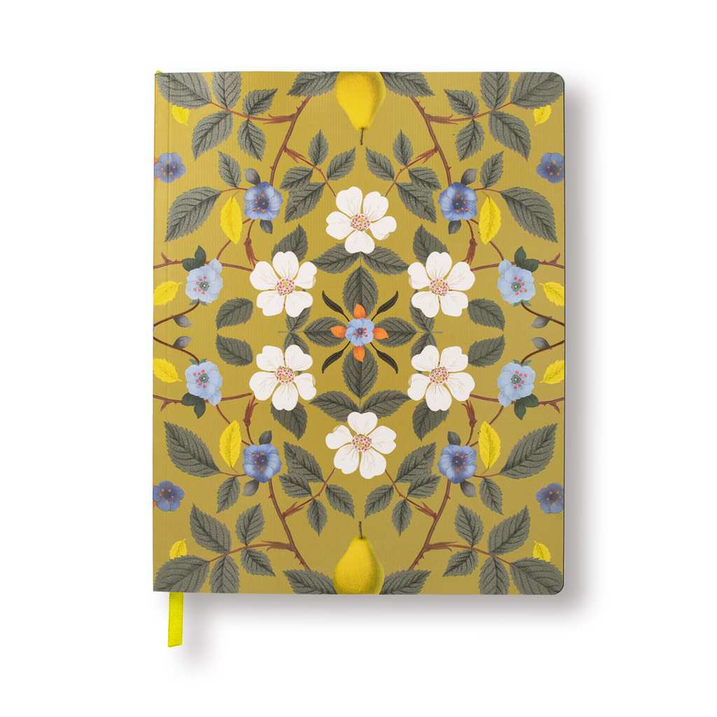 JOURNAL LIGNER & MOTIF 7½ X 9½ " - "FORAGE PEAR"