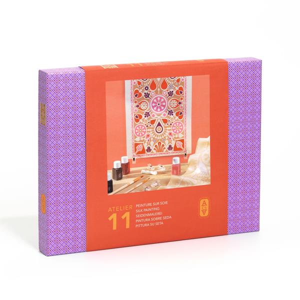 ATELIER #11 - PEINTURE SUR SOIE PETALES