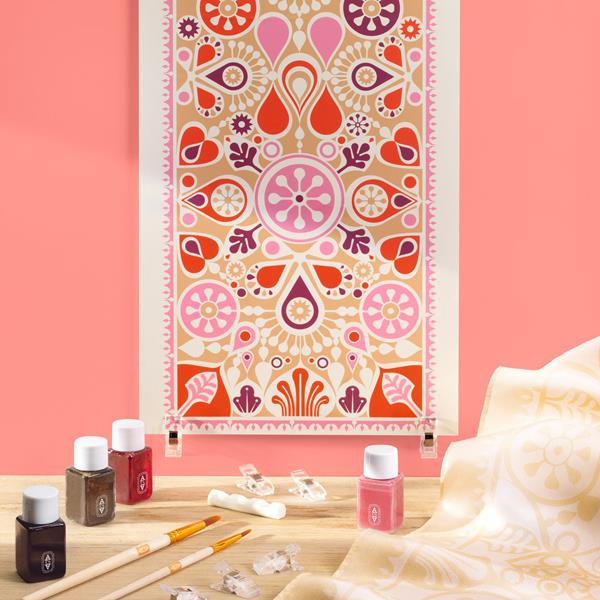 ATELIER #11 - PEINTURE SUR SOIE PETALES