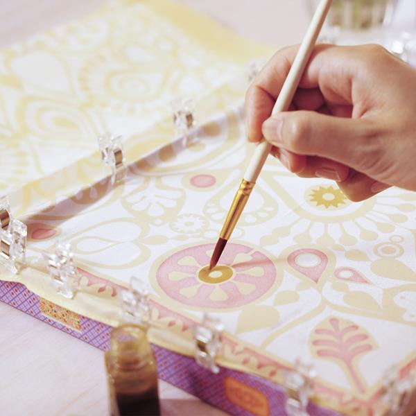 ATELIER #11 - PEINTURE SUR SOIE PETALES