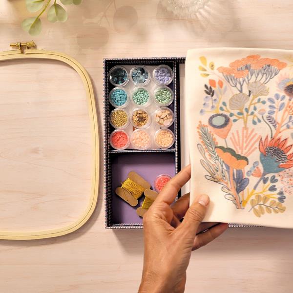 ATELIER #58 - BRODERIE PERLAGE LAGON