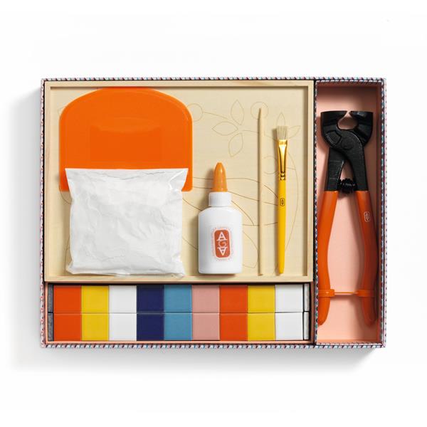 ATELIER DES GRANDS AUGUSTIN #72 - MOSAIQUE CERAMIQUE LIBELLULE