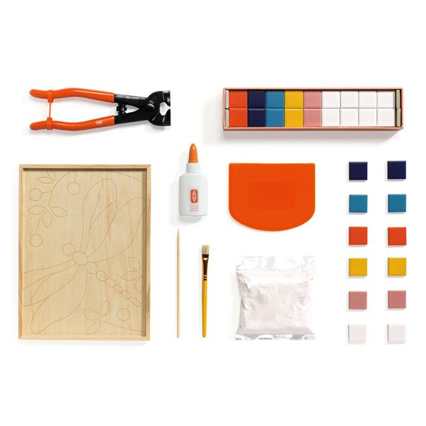 ATELIER DES GRANDS AUGUSTIN #72 - MOSAIQUE CERAMIQUE LIBELLULE