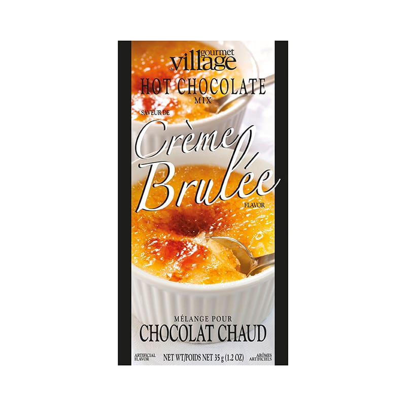 GOURMET VILLAGE - CHOCOLAT CHAUD MINI CRÈME BRÛLÉ