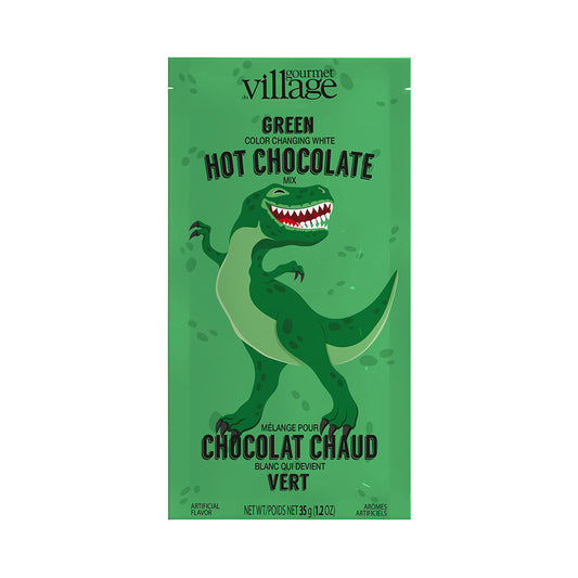 GOURMET VILLAGE - CHOCOLAT CHAUD DINO - VERT