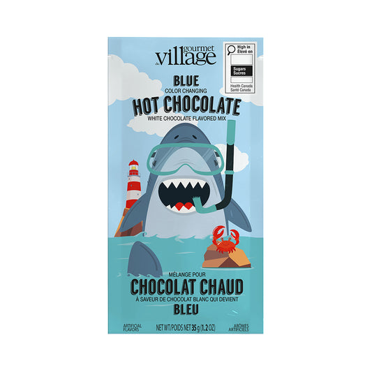 GOURMET VILLAGE - CHOCOLAT CHAUD MINI REQUIN BLEU