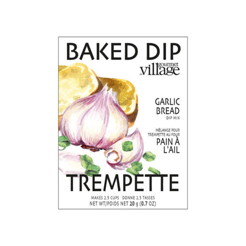 TREMPETTE AU FOUR PAIN A L'AIL