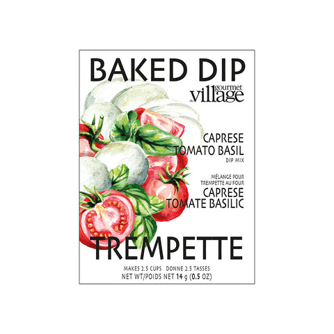 GOURMET VILLAGE - TREMPETTE  FOUR CAPRESE TOMATE & BASILIC