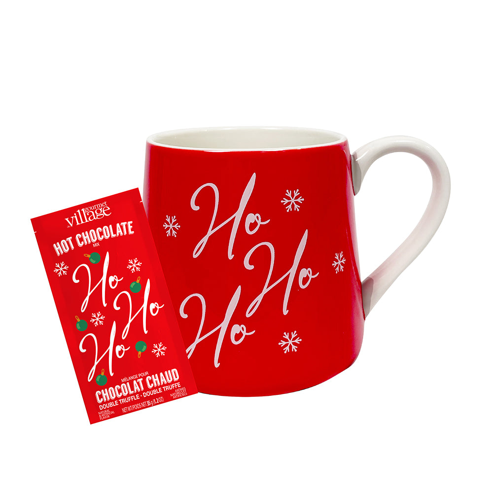 GOURMET VILLAGE - ENS TASSE  1.2oz + CHOCO CHAUD "HO HO HO"