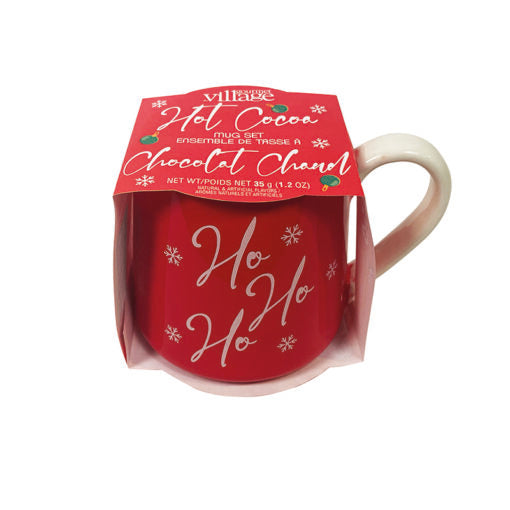 GOURMET VILLAGE - ENS TASSE  1.2oz + CHOCO CHAUD "HO HO HO"