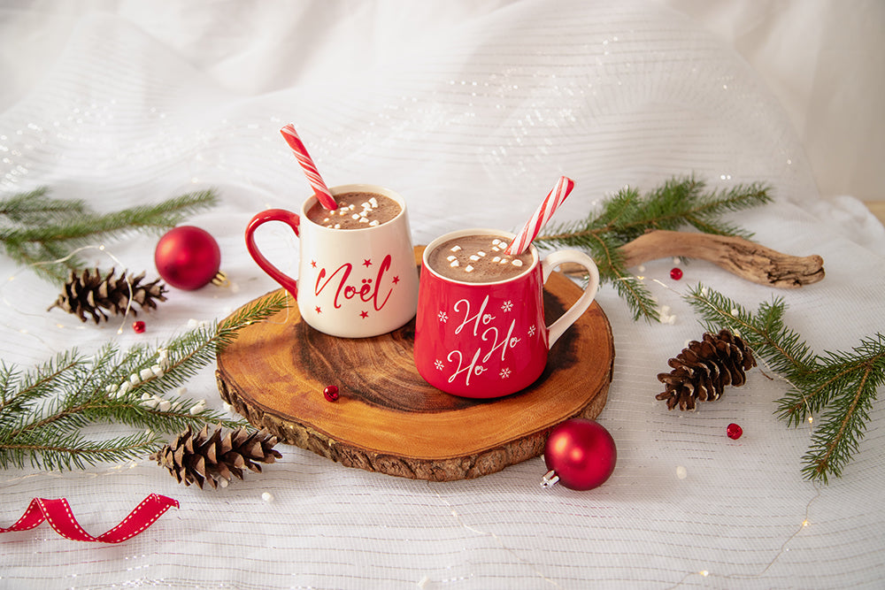 GOURMET VILLAGE - ENS TASSE  1.2oz + CHOCO CHAUD "HO HO HO"
