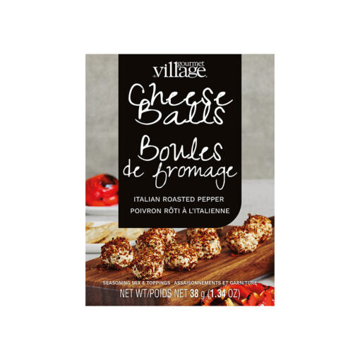GOURMET VILLAGE - MELANGE BOULE DE FROMAGE AU POIVRON ROTI A L'ITALIENNE
