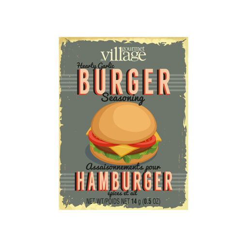 ASSAISONNEMENT HAMBUGER A L'AIL 14G