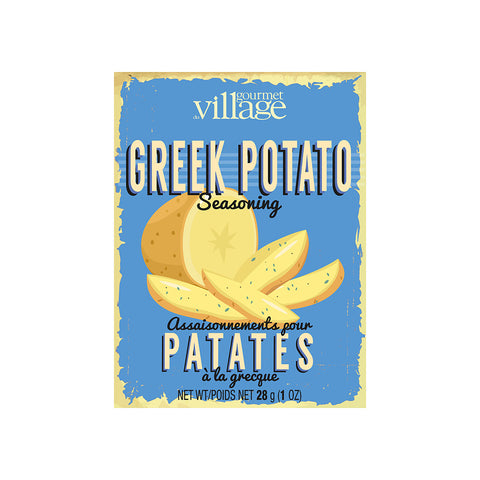 GOURMET VILLAGE - ASSAISONNEMENT PATATES A LA GRECQUE