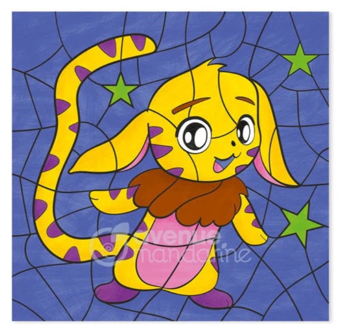 AVENUE MANDARINE - GRAFFY POP NUMBER - MANGA