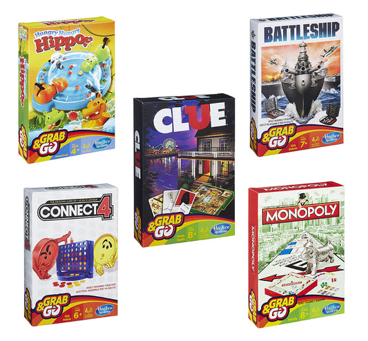 HASBRO - JEU "GRAB AND GO"  5CHOIX