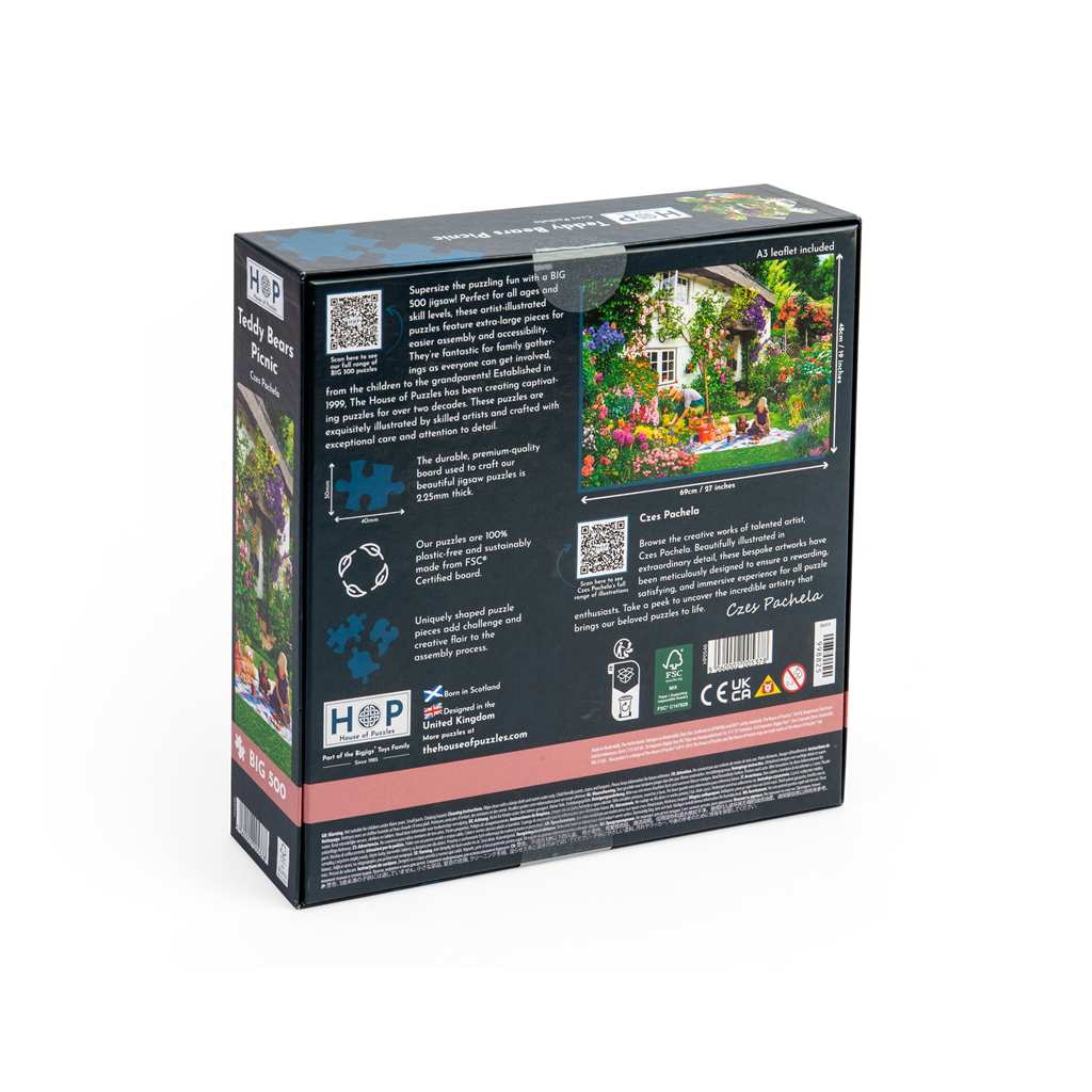 HOUSE PUZ - CASSE TÊTE 500MCX - TEDDY BEAR PICNIC