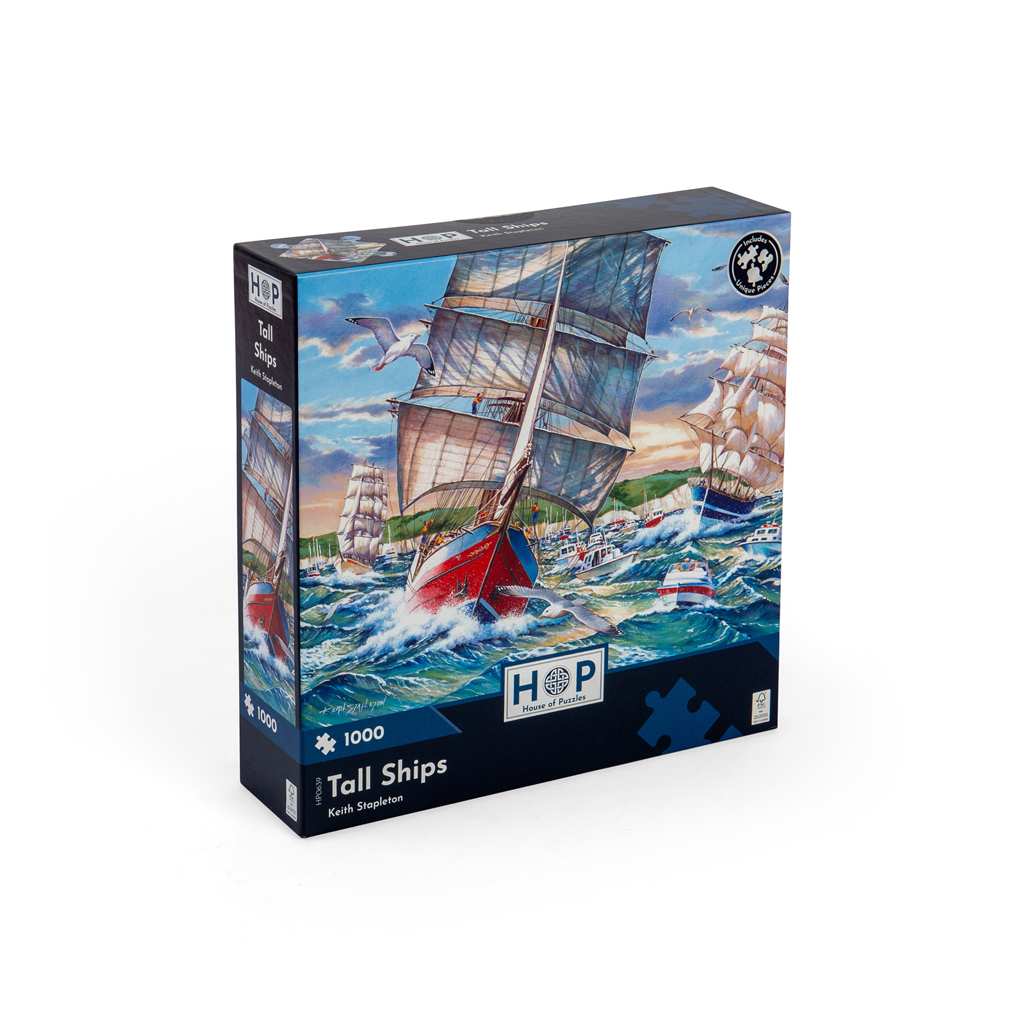 HOUSE PUZ - CASSE TÊTE 1000MCX - TALL SHIPS