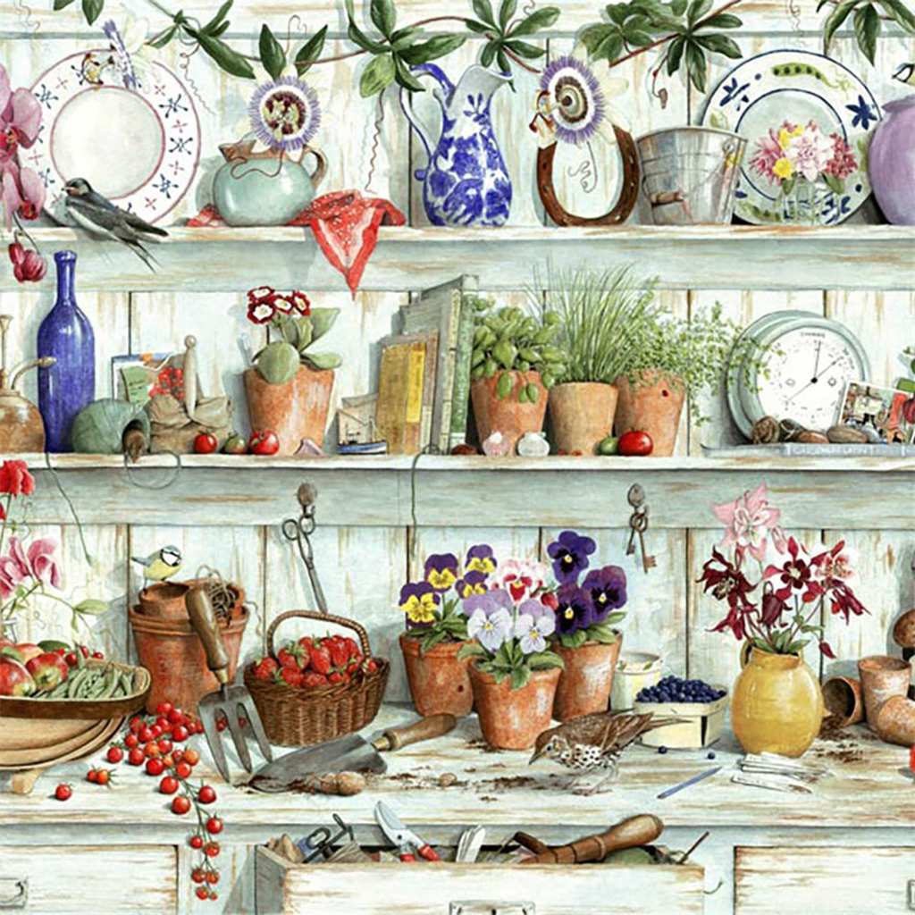 HOUSE PUZ - CASSE TÊTE 1000MCX -  POSIES & PRODUCE