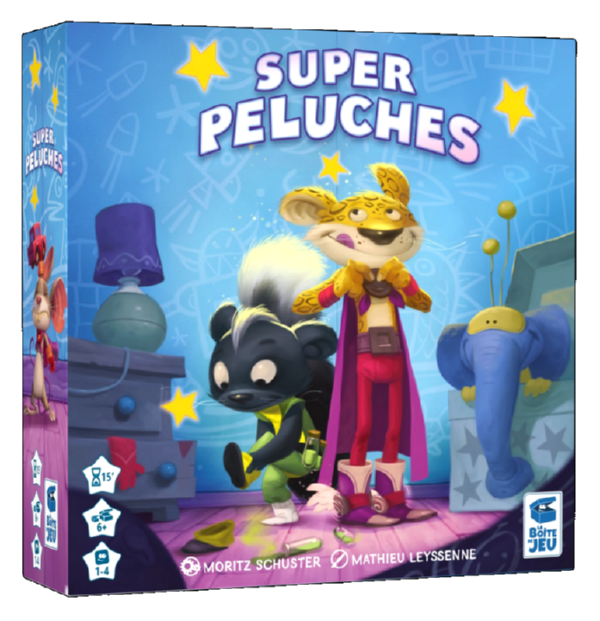 LA BOITE DE JEUX - SUPER PELUCHE