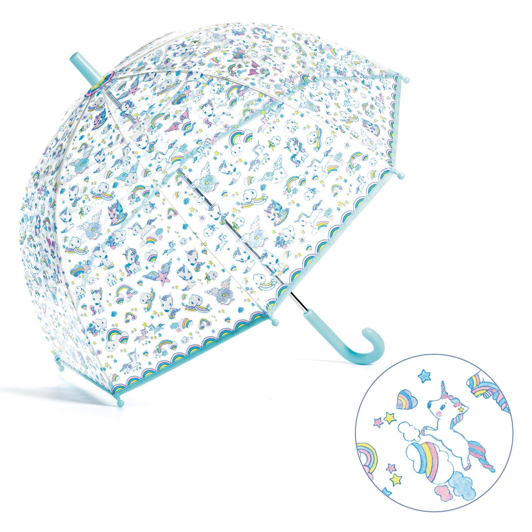 PARAPLUIE ENFANT - LICORNES STYLE KAWAÏ