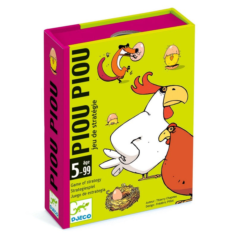 DJECO - CARTE A JOUER / PIOU PIOU