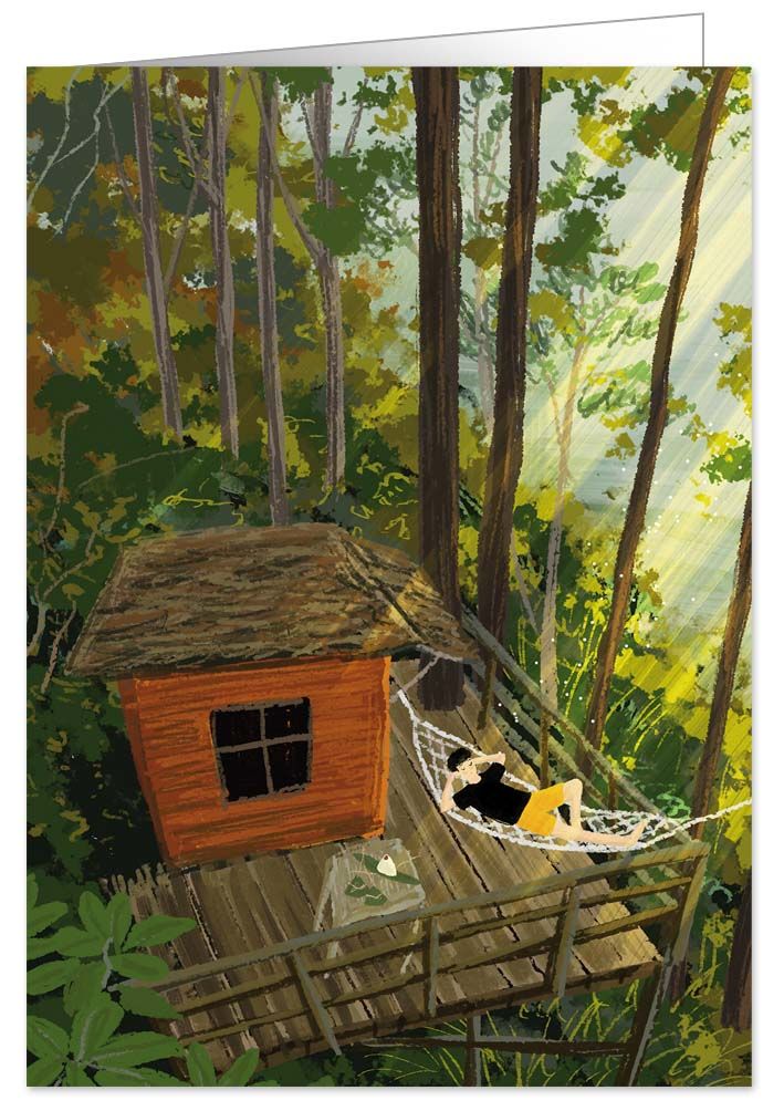 C ARTE DE SOUHAIT - HAMAC & CABANE DANS LES ARBRES