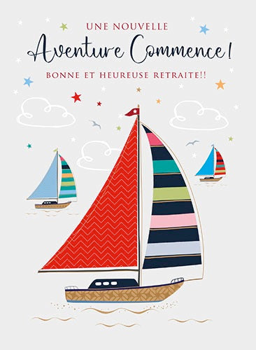 KIUB - GRANDE CARTE NOUVELLE AVENTURE BATEAU