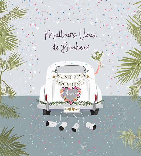 KIUB - GRANDE CARTE MEILLEURS VOEUX BONHEUR