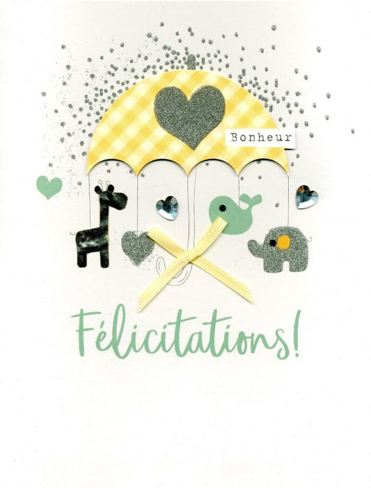 GIGANTIC - FELICITATIONS! MOBILE ANIMAUX