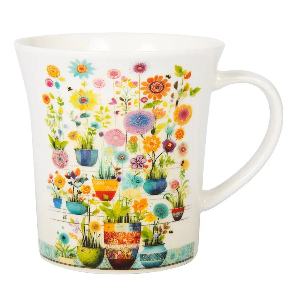 BUG ART- TASSE PORCELAINE 300ml  VASE FLEUR