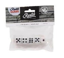 RUSTIK -  DES BLANCS 5PCS