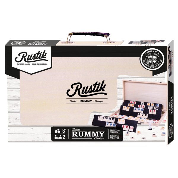RUSTIK - RUMMY VALISE EN BOIS