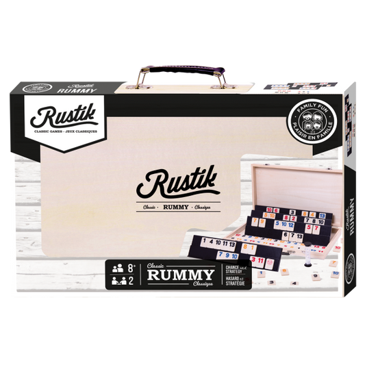 RUSTIK - RUMMY VALISE EN BOIS