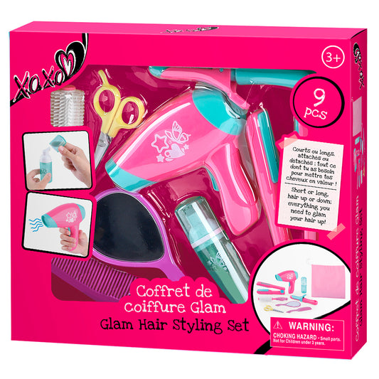 KID TOY - XOXO ENSEMBLE DE COIFFURE