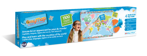 KID COLL - MAPPE MONDE INTERACTIVE BIL