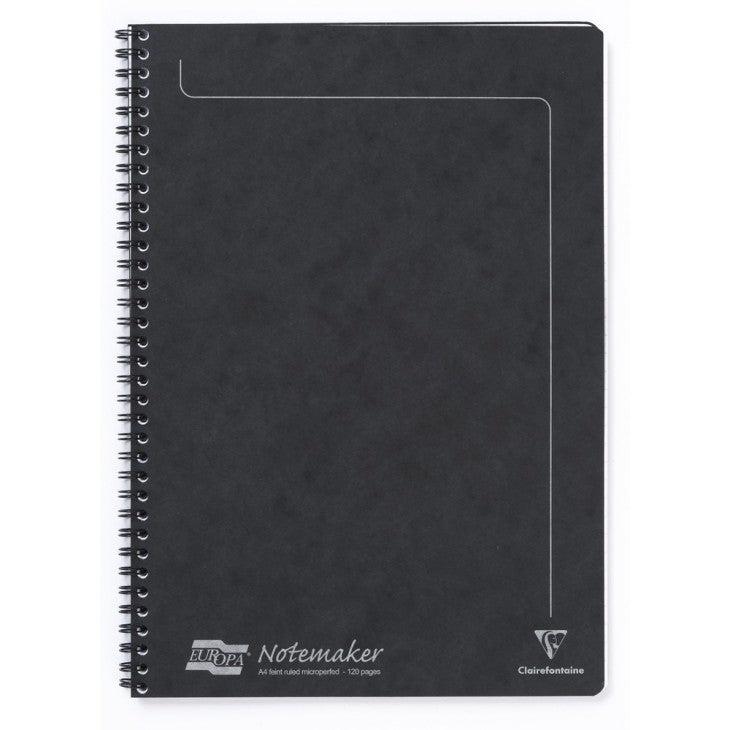 CAH SPIR"NOTEMAKER" 8¼X11¾"120P LIGNE NOIR
