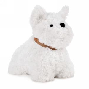 BUTOIR CHIEN FOURRURE BLANC