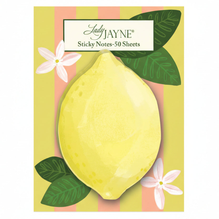 BLOC-NOTES ADHESIF - CITRON